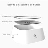 FLOATING SPLASH-PROOF PET WATER BOWL
