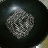 Stainless Steel Cast Iron Cleaning Scrubber