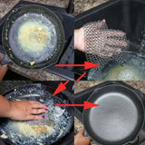 Stainless Steel Cast Iron Cleaning Scrubber