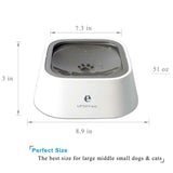 FLOATING SPLASH-PROOF PET WATER BOWL