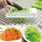 12 PC Multi-functional Veggie Slicer Plus