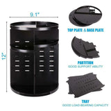 360 Degree Rotating Cosmetic Organizer