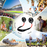 Portable USB Rechargeable Fitness Neckband Fan