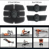 Rechargeable Abs & Arms Stimulator Set
