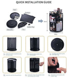 360 Degree Rotating Cosmetic Organizer